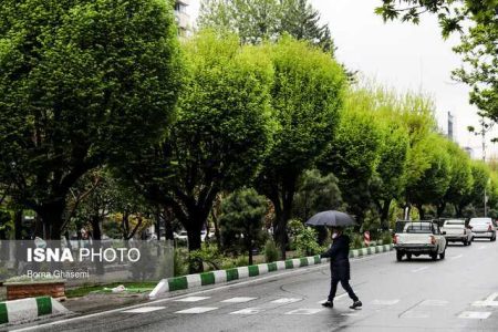 رگبارباران در نقاط مختلف کشور 