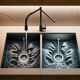 نصب سینک پیانویی روی صفحه کابینت میشود؟