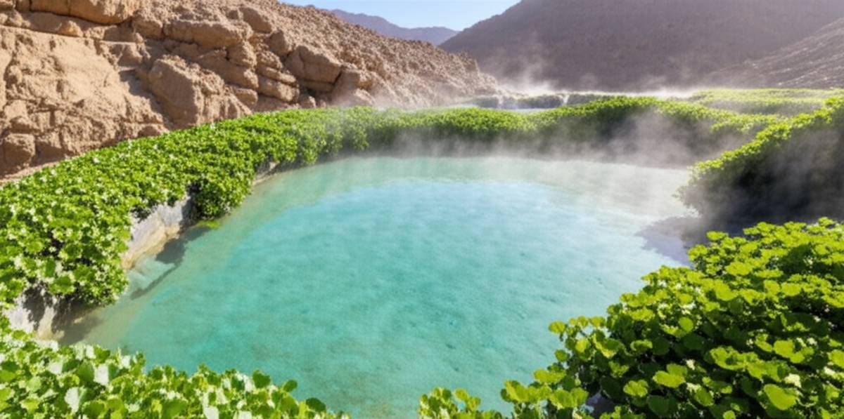 گردشگری چشمه آب گرم عین المضب