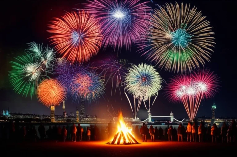 جشن شبانه گای فاکس لندن