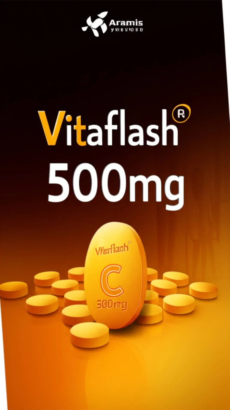 قرص ویتافلش C 500 میلی گرم آرامیس فارمد | ویژگی ها و فواید