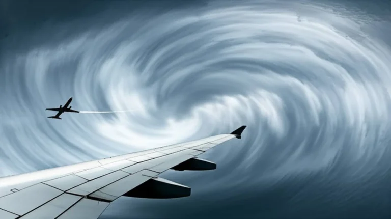 چاله هوایی (Turbulence) | راهنمای جامع پدیده و نکات ایمنی پرواز