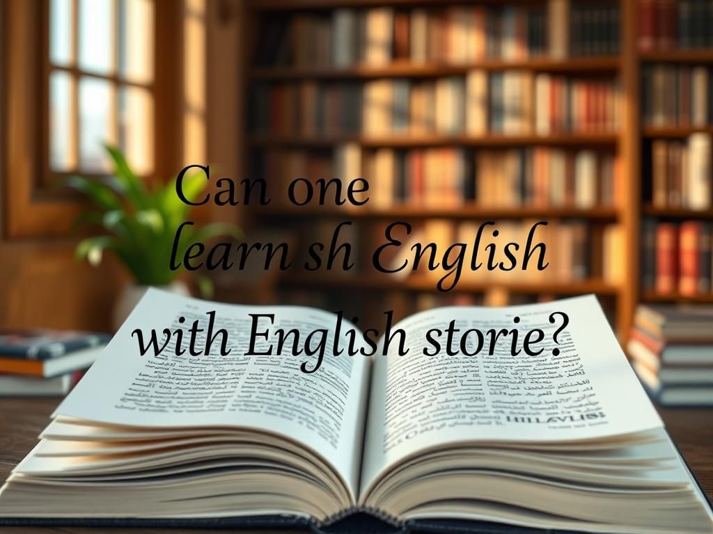 آیا با داستان انگلیسی می توان زبان انگلیسی را یاد گرفت؟